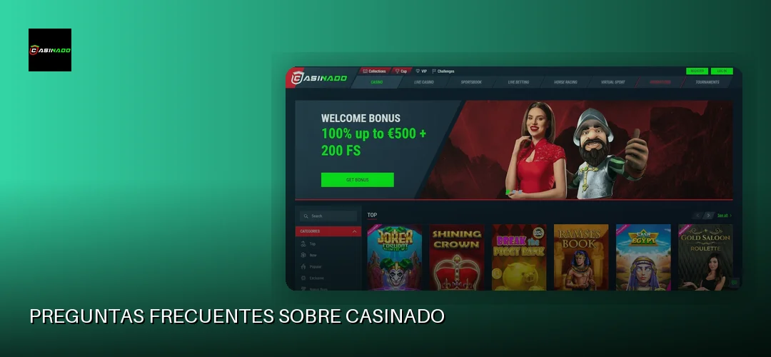 Preguntas frecuentes sobre Casinado